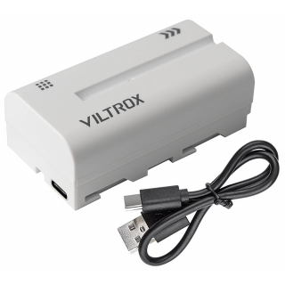 Viltrox NP-F550 akumulátor s vestavěnou nabíječkou